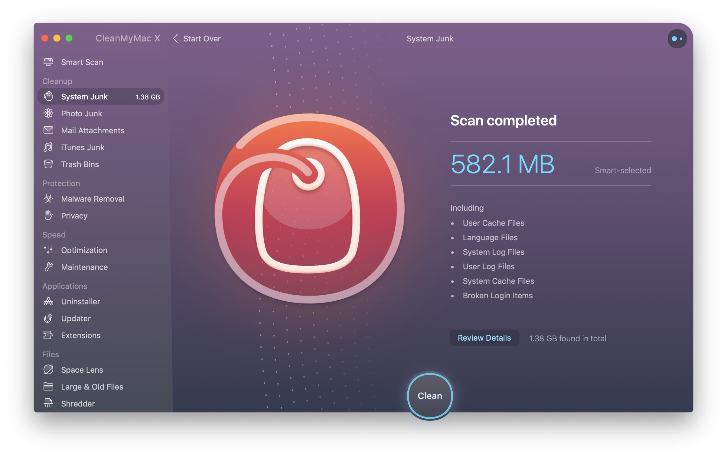 CleanMyMac X v4.15.9 – Công cụ dọn dẹp, tối ưu hệ thống hiệu quả nhất