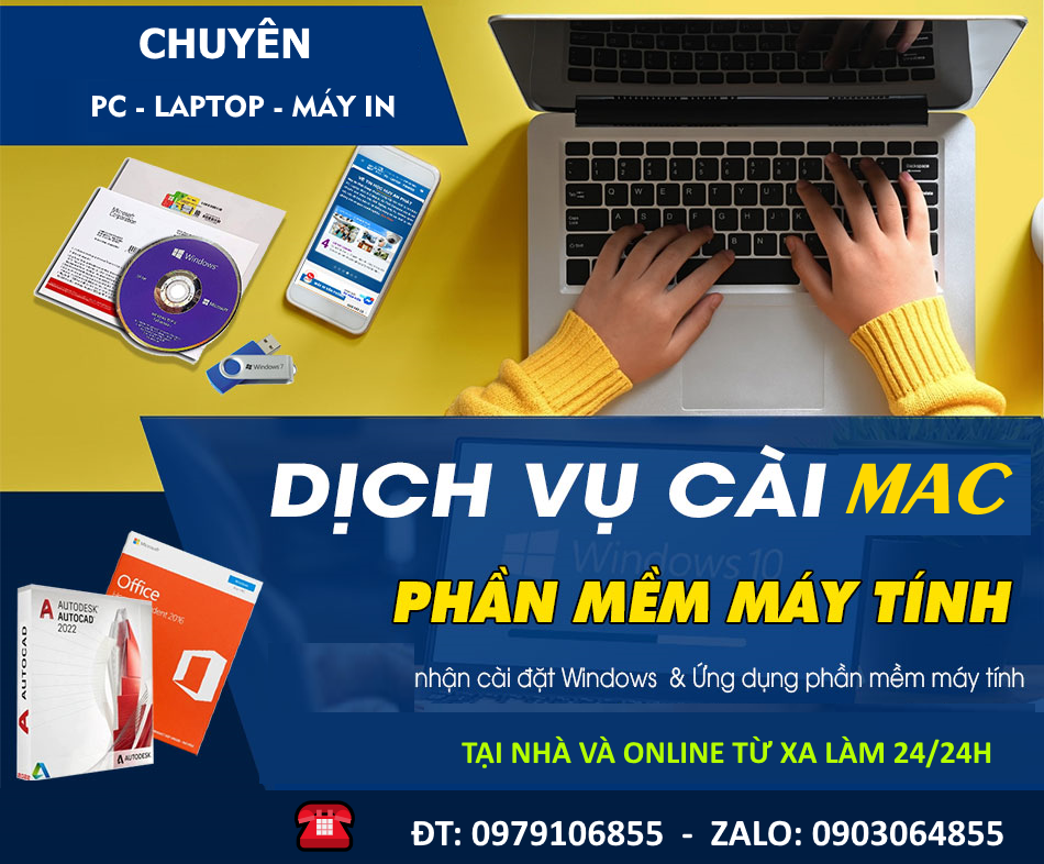 Dịch Vụ Cài đặt Macbook Tại Huyện Châu đức