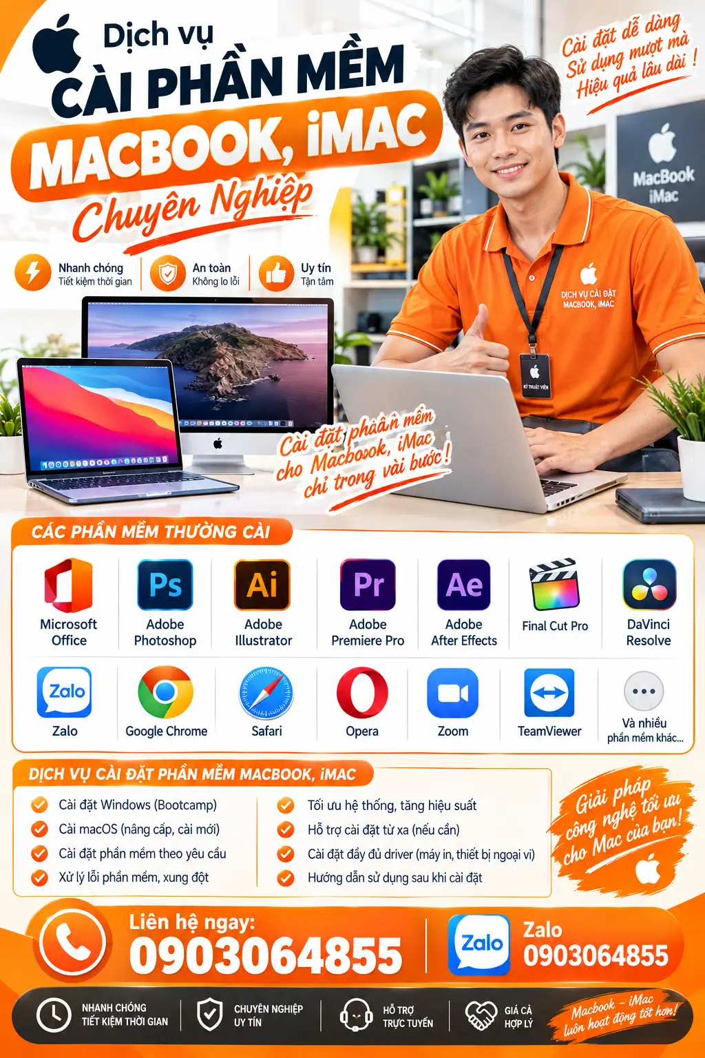 cai dat phan mem macos vn